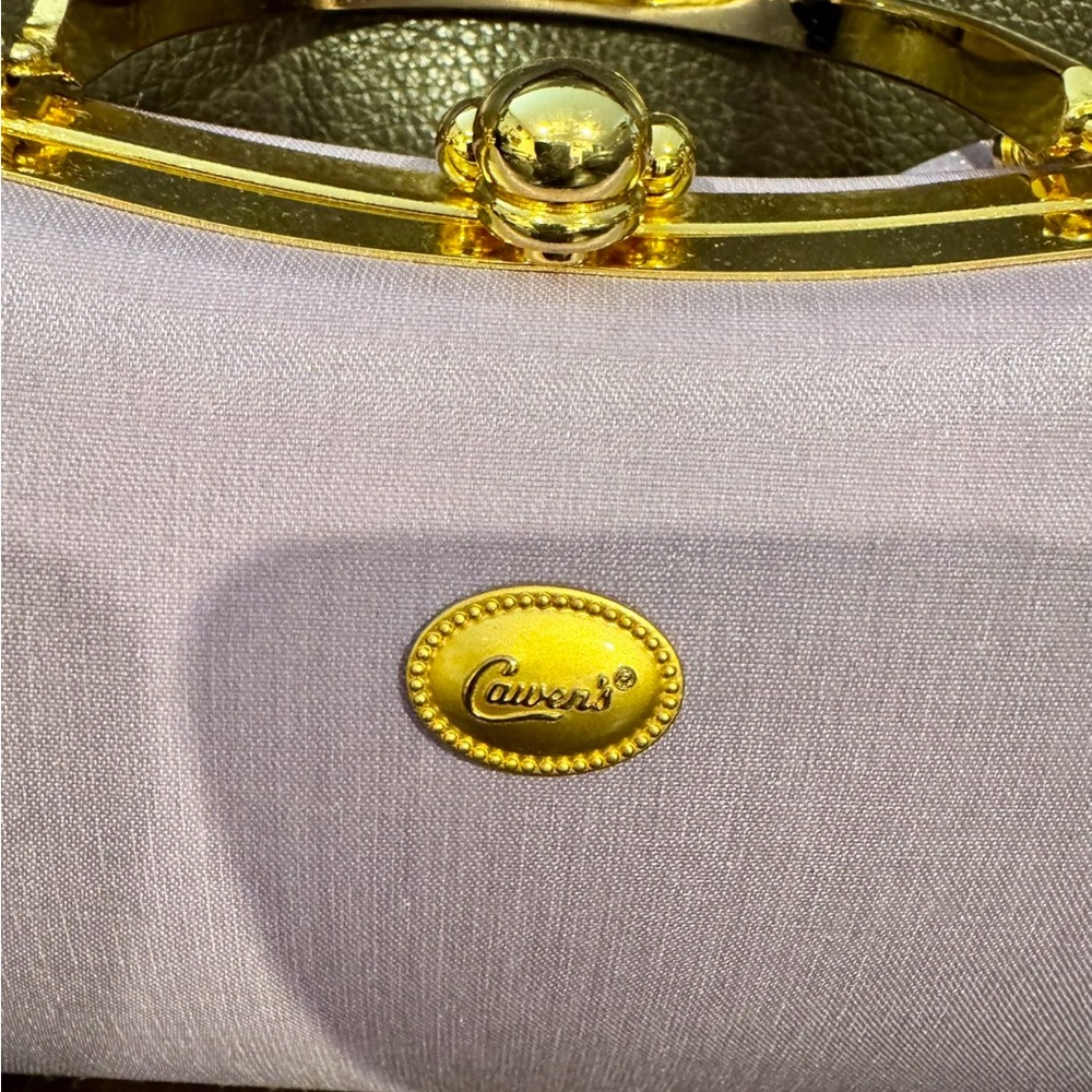 Elegant Purple Clutch Bag